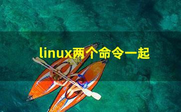 linux两个命令一起？