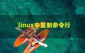 linux中复制命令行？