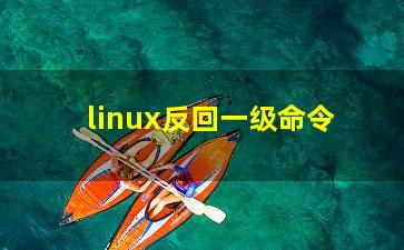 linux反回一级命令？